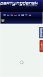 Mobile Screenshot of partyingdansk.com